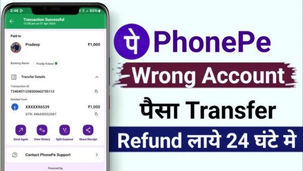 phonepe wrong transaction